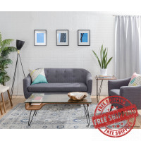 Lumisource LS-L-GRAM BK+AU Grammy Modern Reader Lamp in Black and Gold 